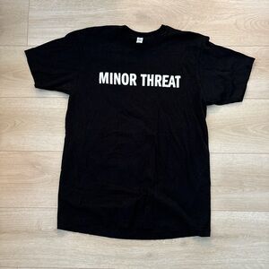 Minor Threat Black T-Shirt
